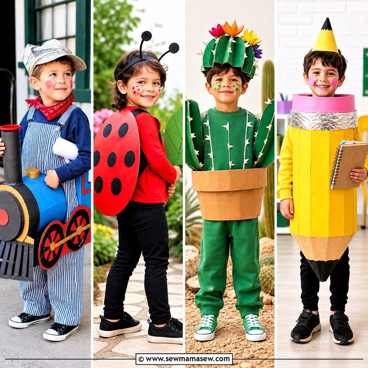 35 recycled costumes for kids