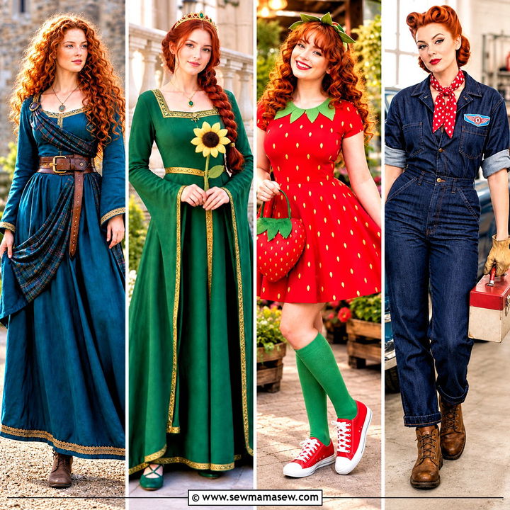 35 red hair costume ideas