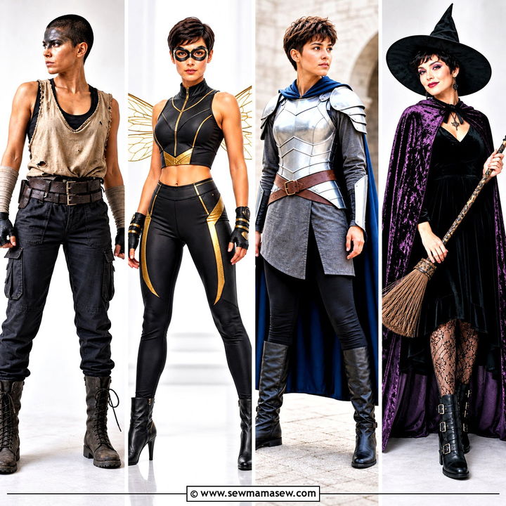 35 short hair halloween costumes for women