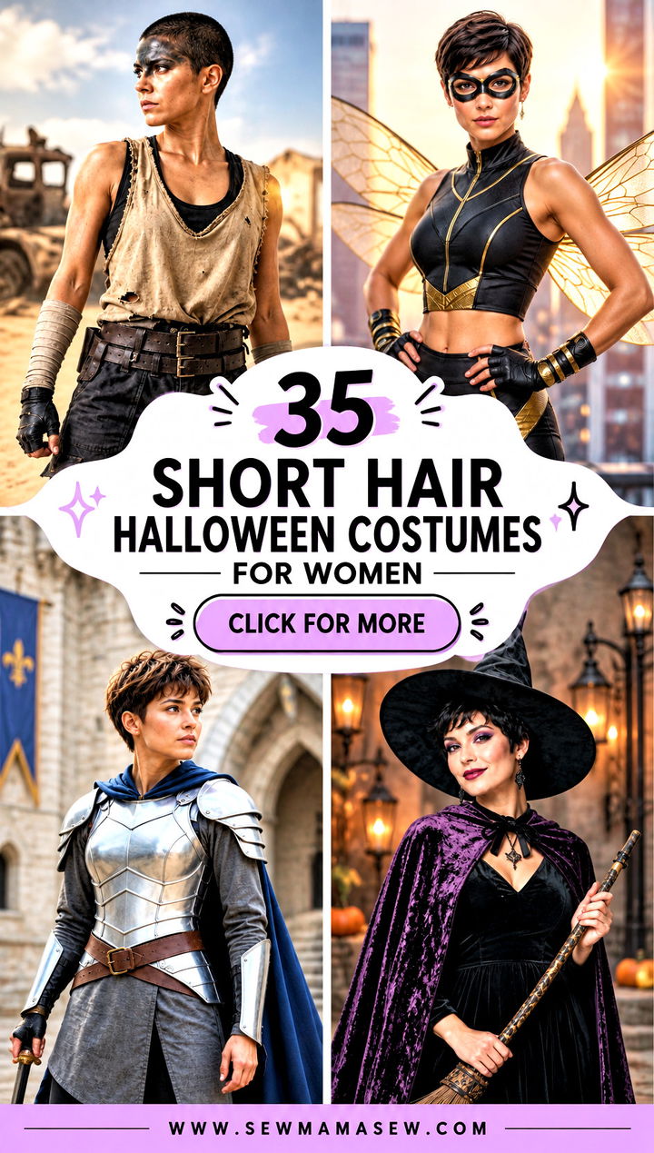 35 short hair halloween costumes for women - 35 short hair halloween costumes for women