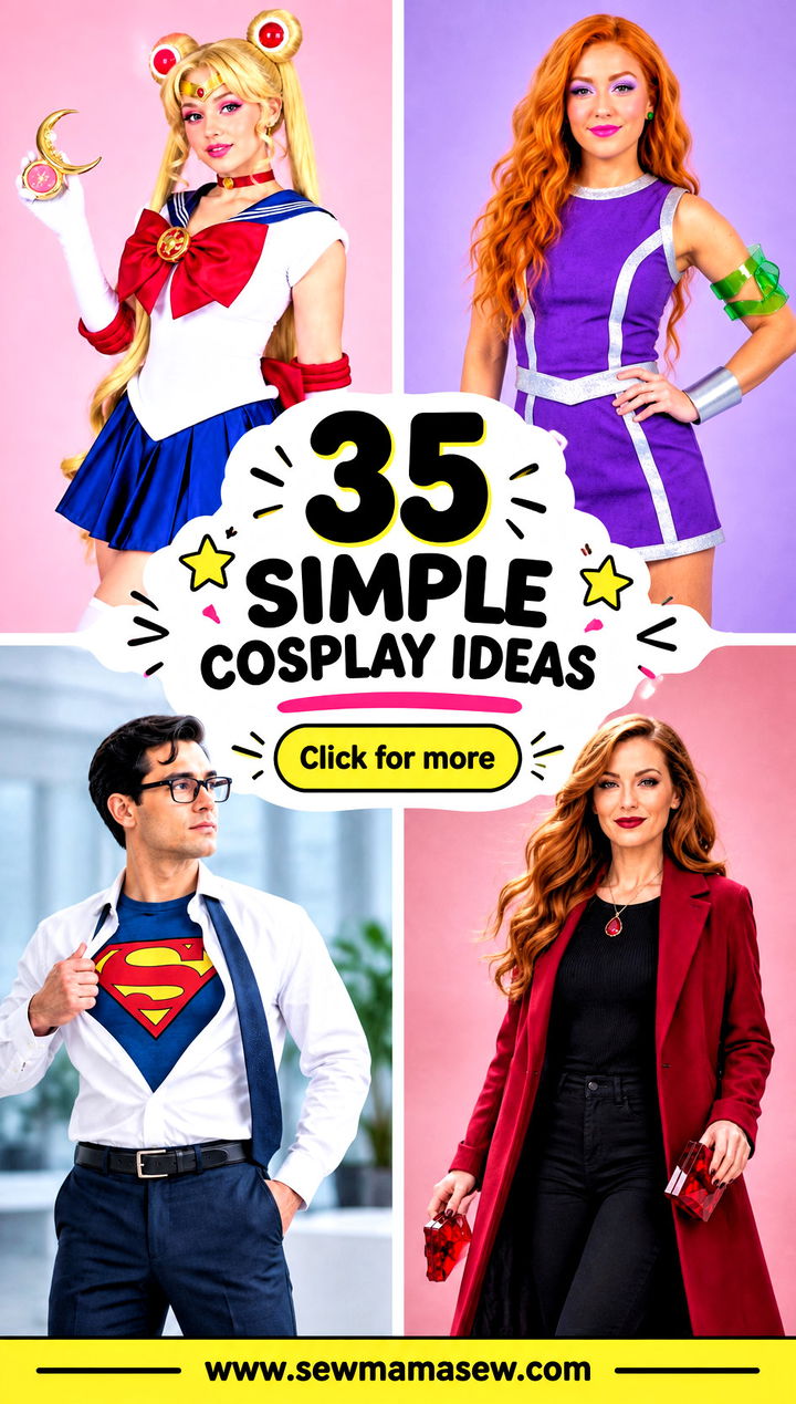 35 simple cosplay ideas - 35 simple cosplay ideas