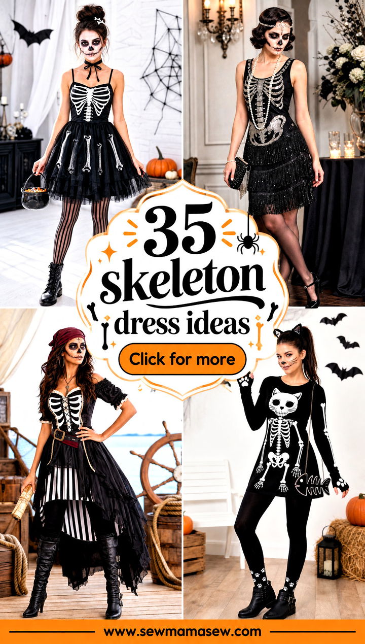 35 skeleton dress ideas - 35 skeleton dress ideas