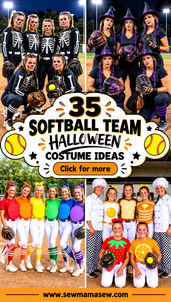 35 softball team halloween costume ideas - 35 softball team halloween costume ideas