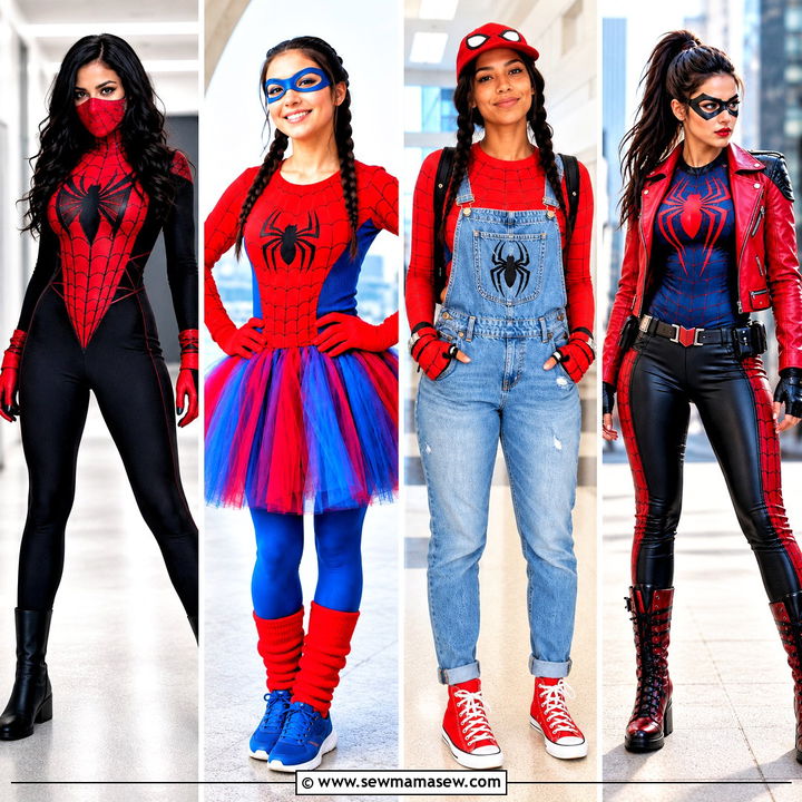 35 spider man costume ideas for women