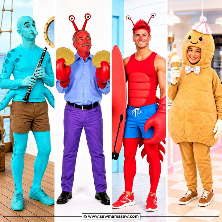 35 spongebob character costumes