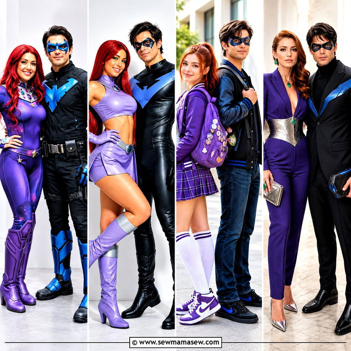 35 starfire and nightwing costume ideas
