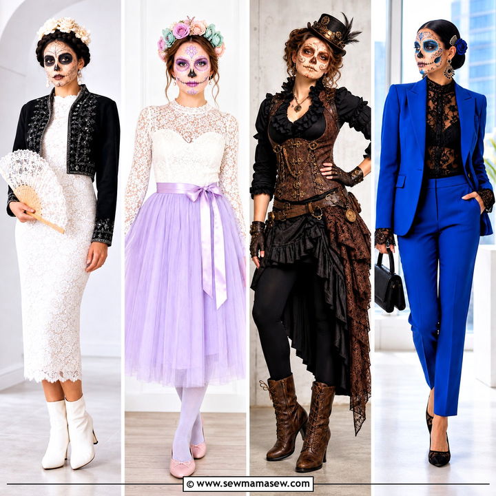 35 Sugar Skull Costume Ideas for Striking Festival Style