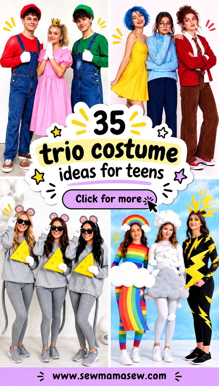 35 trio costume ideas for teens - 35 trio costume ideas for teens