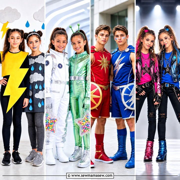 35 Twin Costume Ideas for a Clever Coordinated Halloween