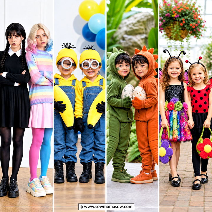 35 twin costumes
