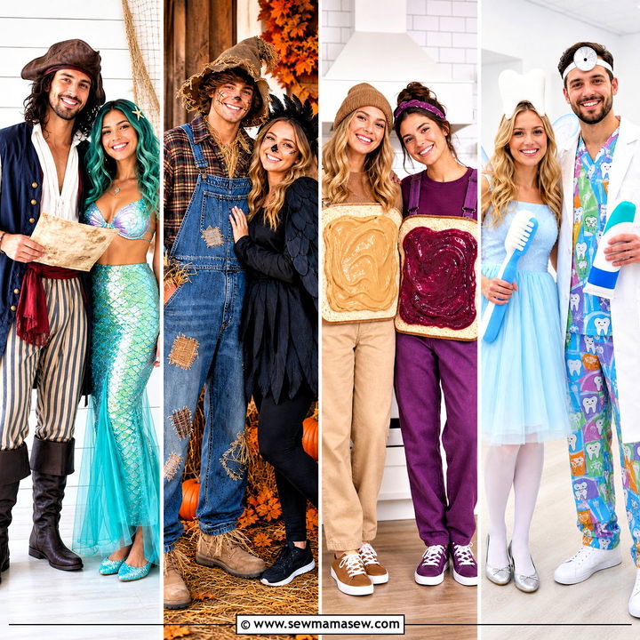 35 Unique Duo Halloween Costumes for a Clever Party Pair