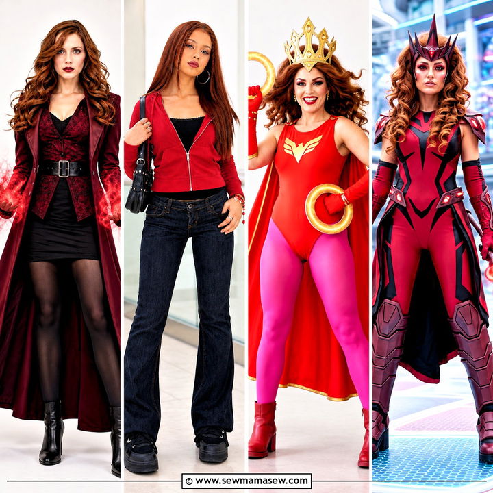 35 wanda maximoff costume ideas