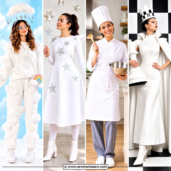 35 White Halloween Costume Ideas for an Enchanting Party