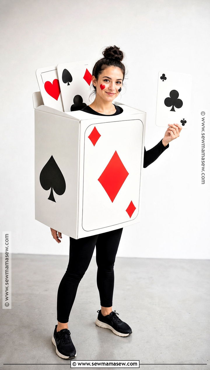 3D Deck Of Cards Box Costume - 30 Deck Of Cards Costume Ideas