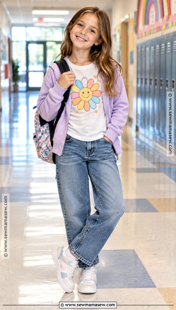 3rd Grade Graphic Shirt With Relaxed Jeans - 15 3Rd Grade Shirts Back To School