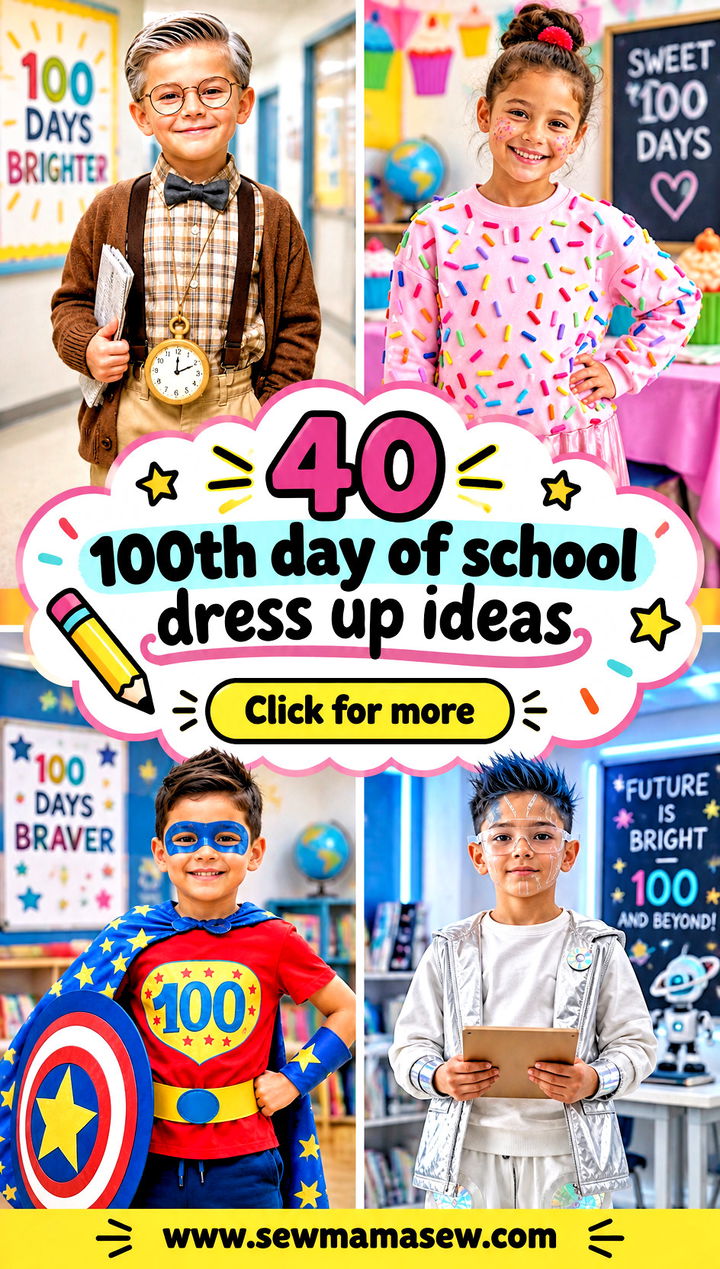 40 100th day of school dress up ideas - 40 100th day of school dress up ideas