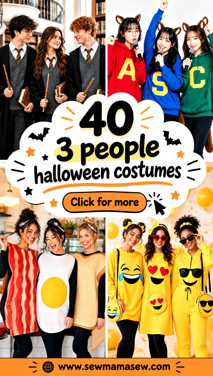 40 3 people halloween costumes - 40 3 people halloween costumes