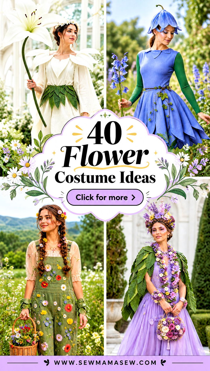 40 Flower Costume Ideas - 40 Flower Costume Ideas