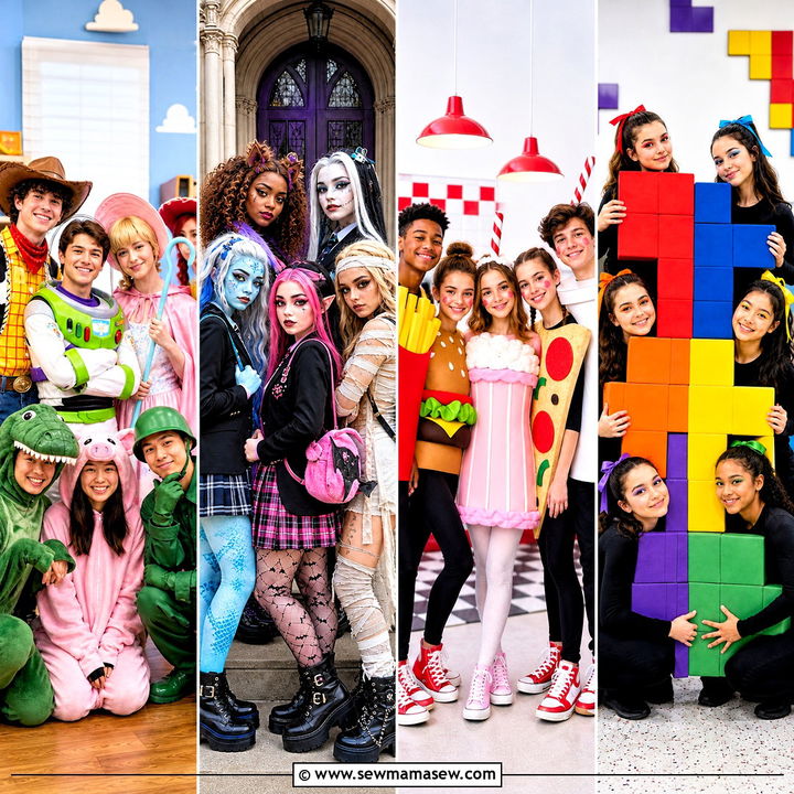 40 Group Halloween Costumes for Teens