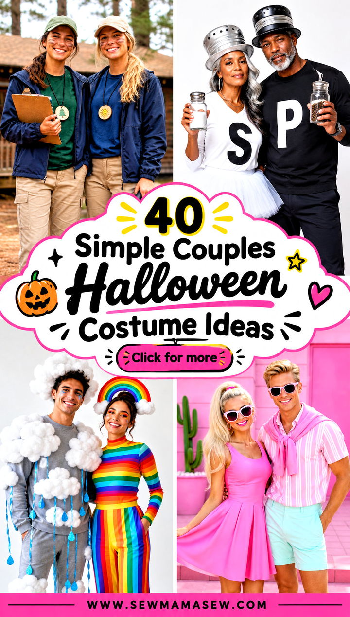 40 Simple Couples Halloween Costume Ideas - 40 Simple Couples Halloween Costume Ideas