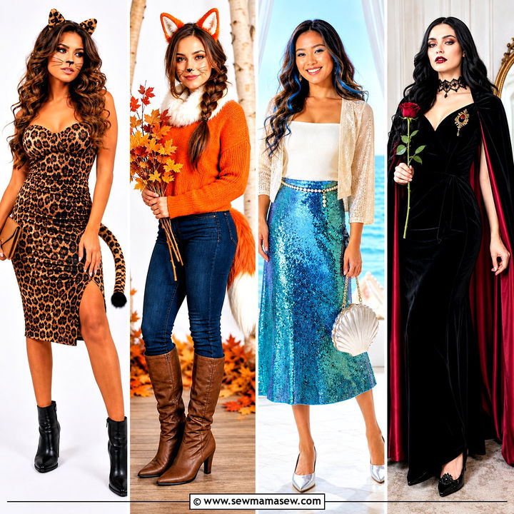 40 Simple Halloween Costumes for Women