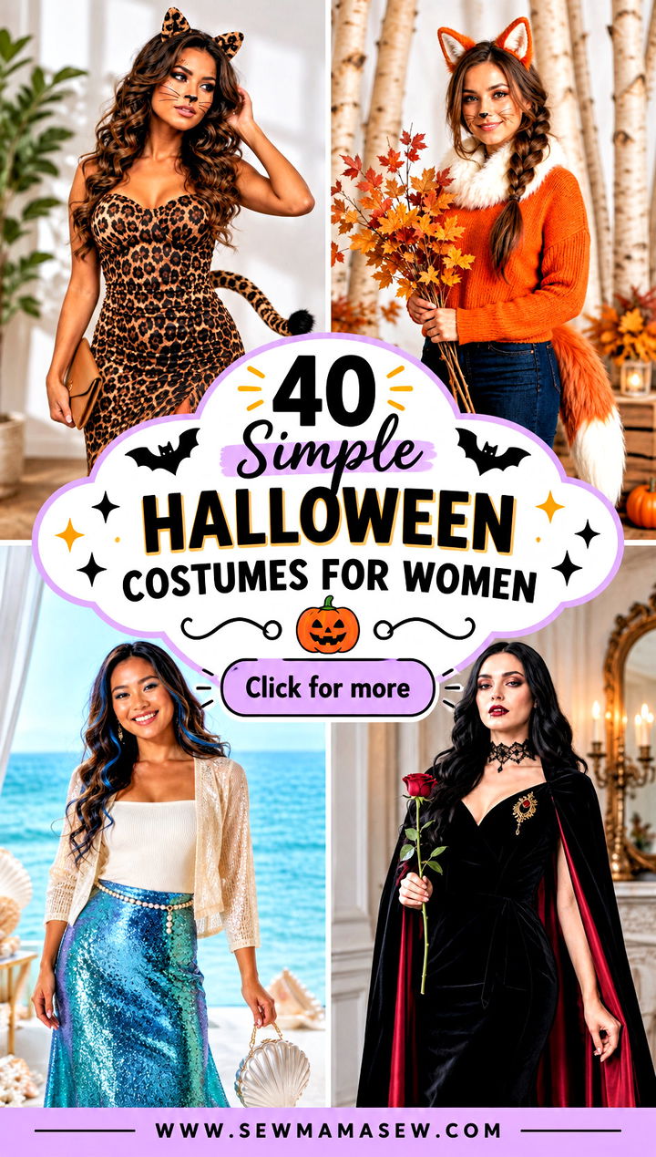 40 Simple Halloween Costumes for Women - 40 Simple Halloween Costumes for Women