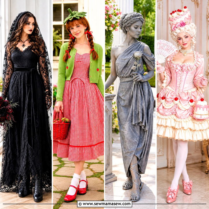 40 Aesthetic Halloween Costumes for a Dreamy Party Look