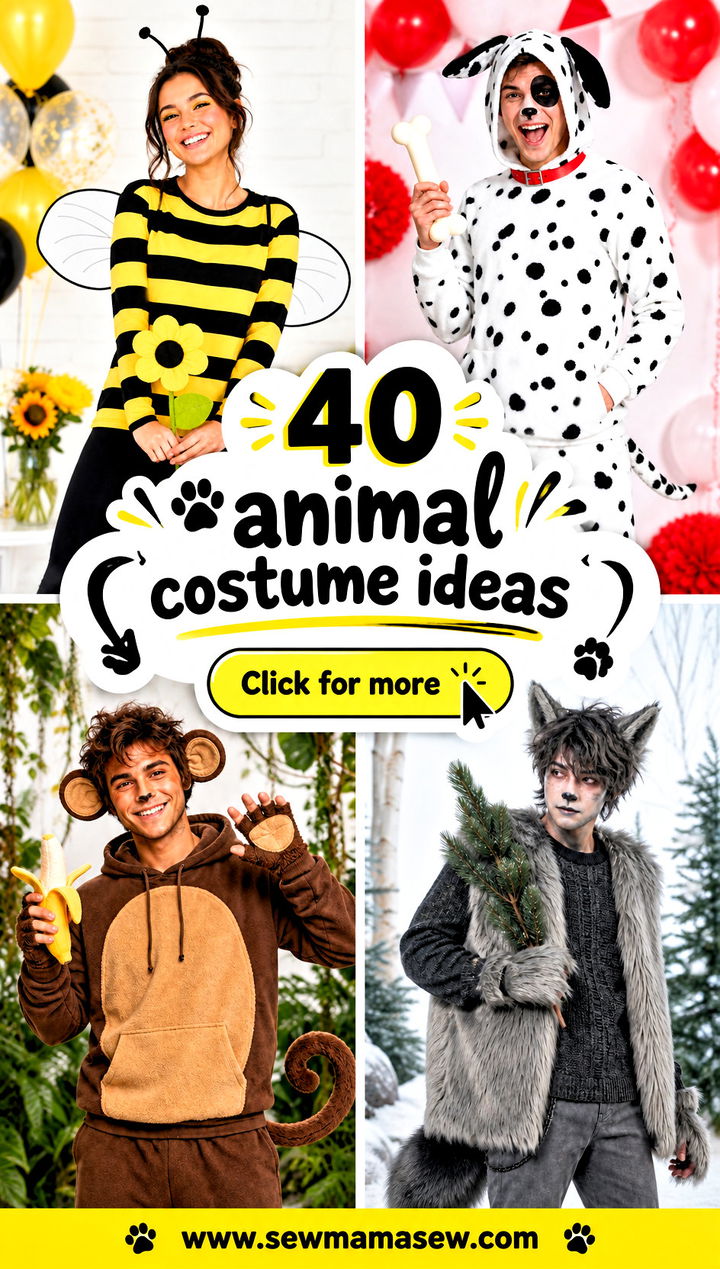 40 animal costume ideas - 40 animal costume ideas