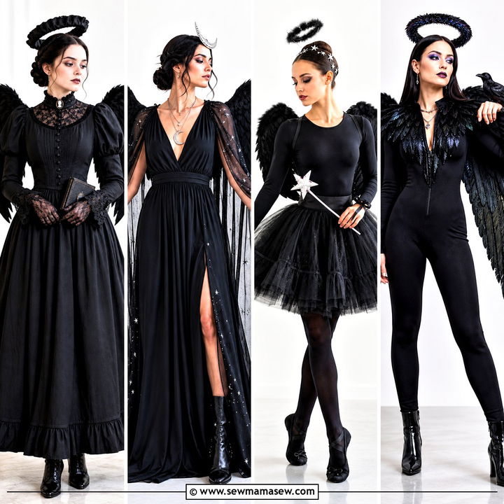40 black angel costume ideas
