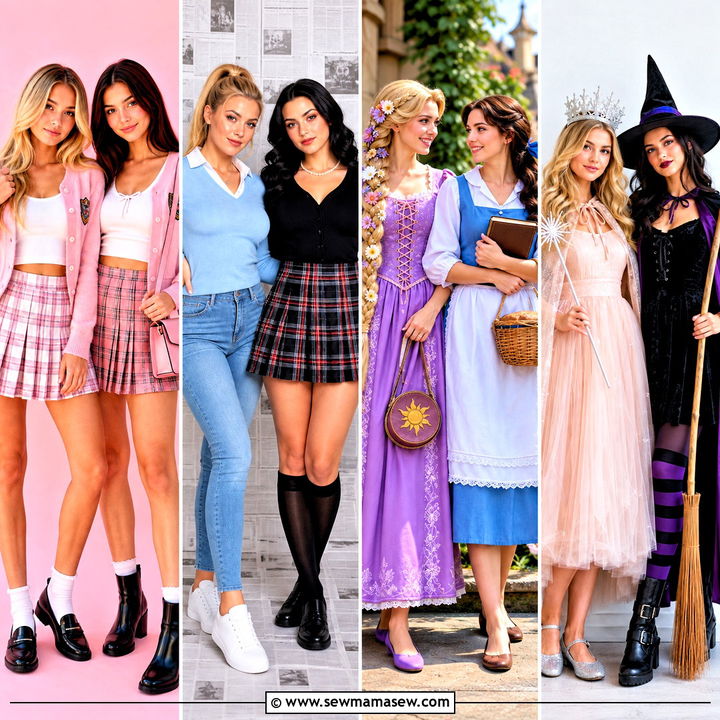 40 blonde and brunette halloween costumes
