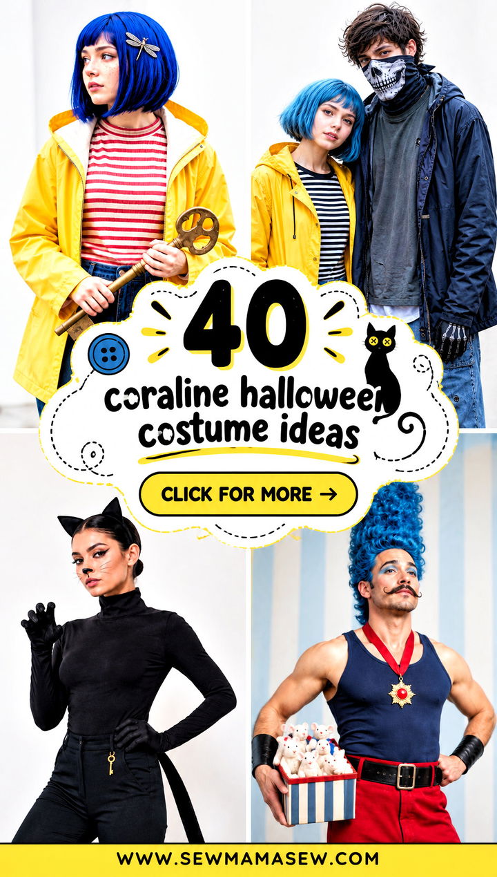 40 coraline halloween costume ideas - 40 coraline halloween costume ideas