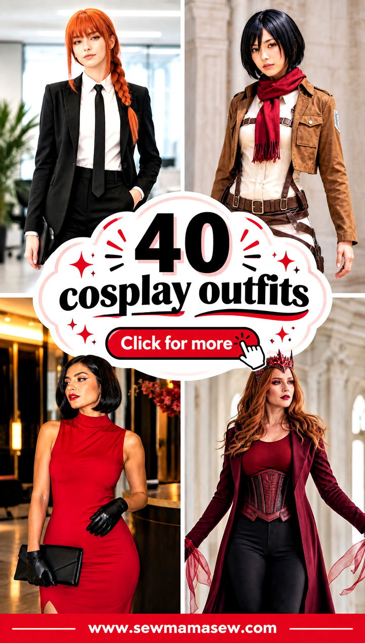 40 cosplay outfits - 40 cosplay outfits