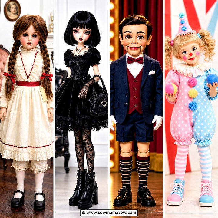 40 Doll Halloween Costume Ideas for a Sweet or Spooky Look