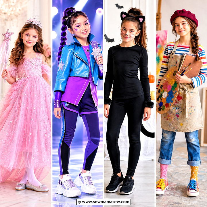 40 girl costumes