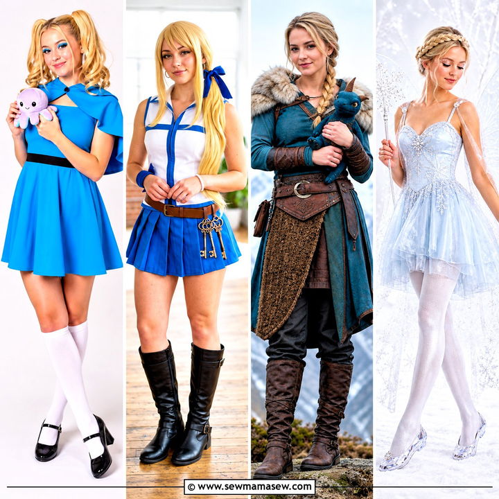 40 halloween costumes blonde