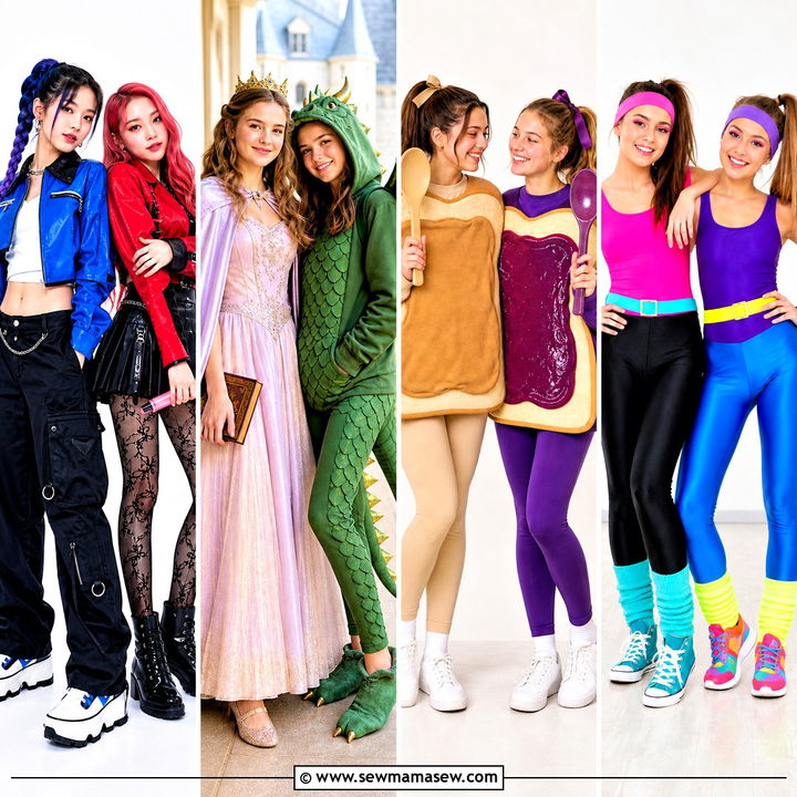 40 halloween costumes teenage girl duo