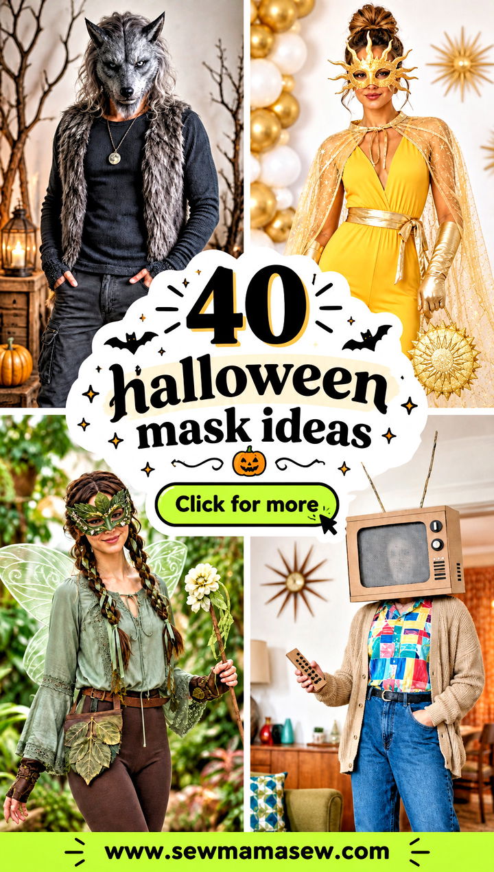 40 halloween mask ideas - 40 halloween mask ideas