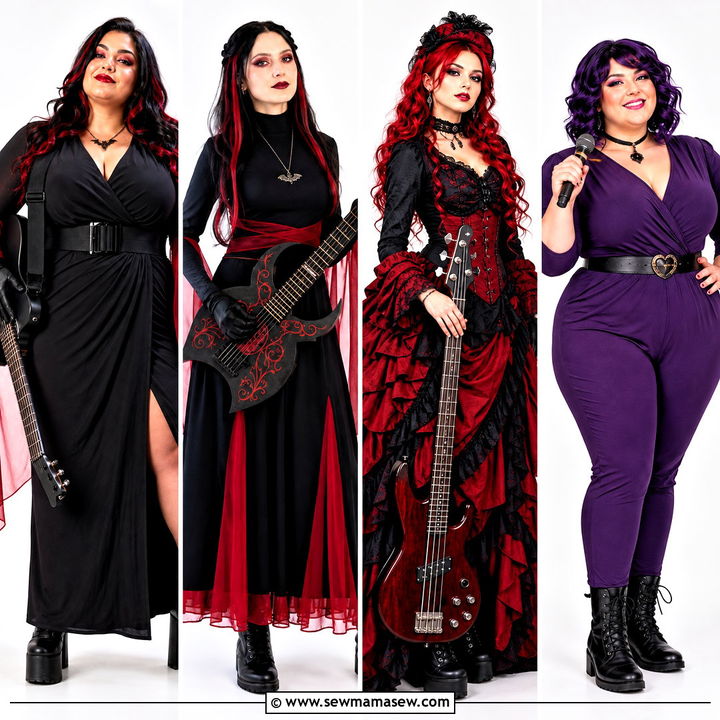 40 hex girls costume ideas