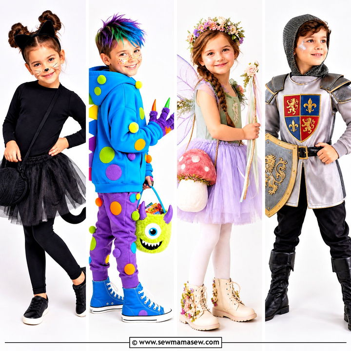 40 kids costumes