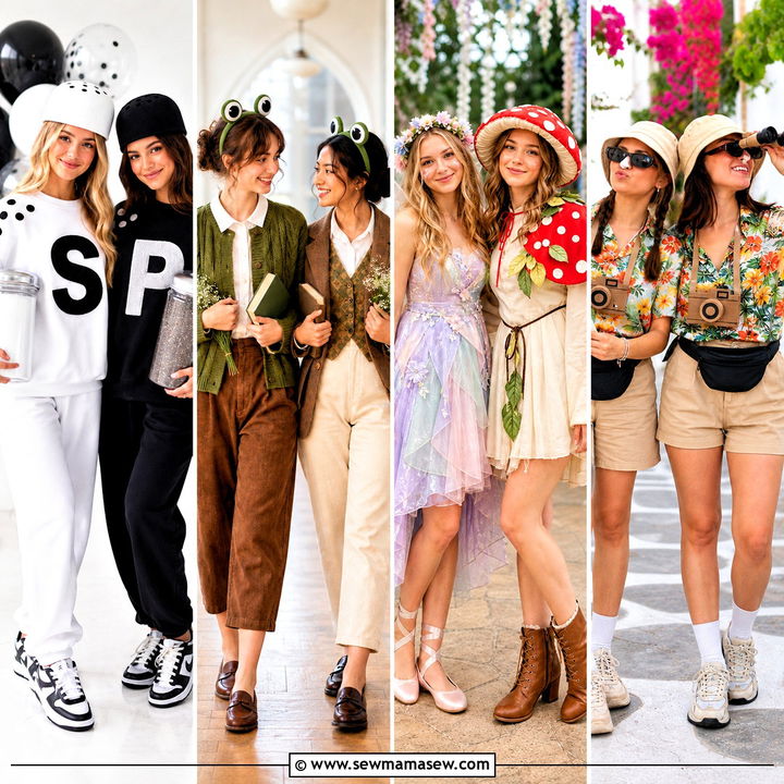 40 matching costumes for best friends