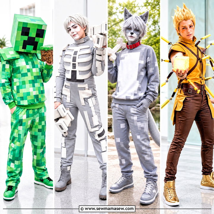 40 minecraft cosplay ideas