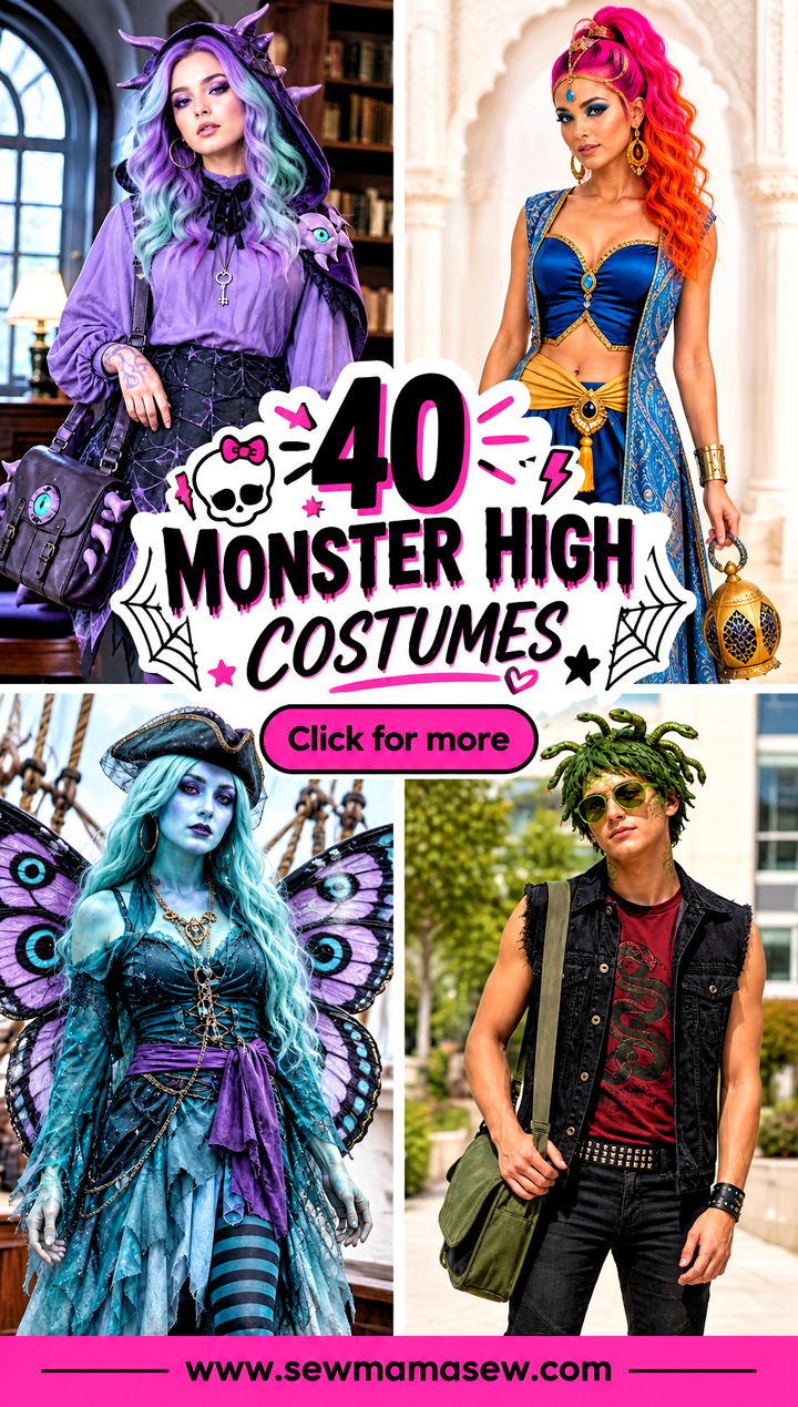 40 monster high costumes - 40 monster high costumes