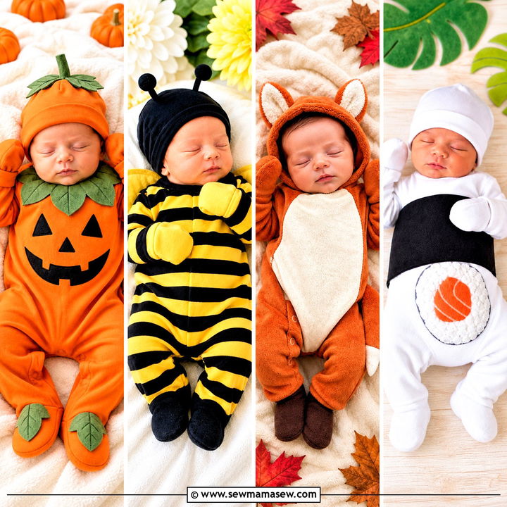 40 Newborn Halloween Costumes for Sweet First-Halloween Pics