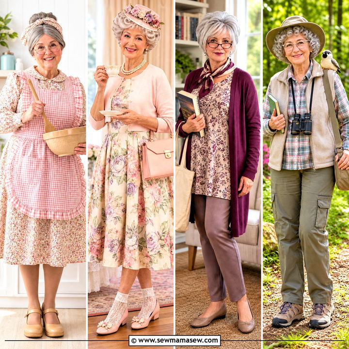 40 old lady costume ideas