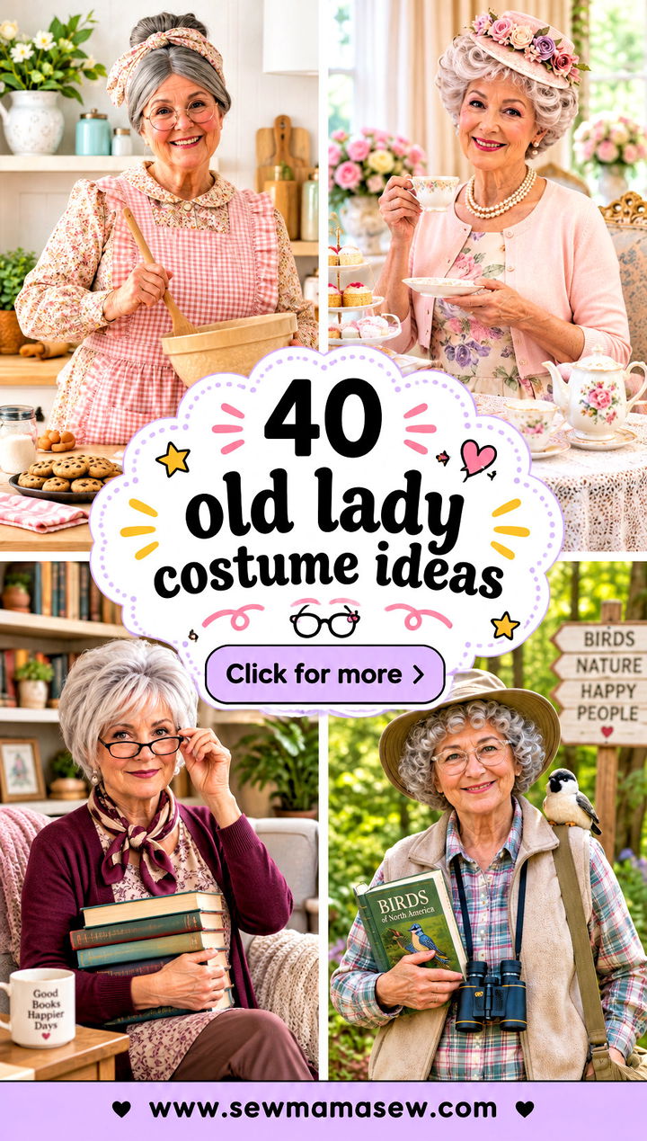 40 old lady costume ideas - 40 old lady costume ideas