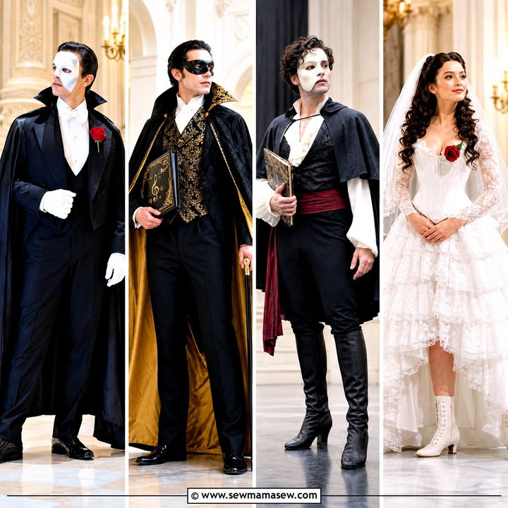 40 phantom of the opera costumes