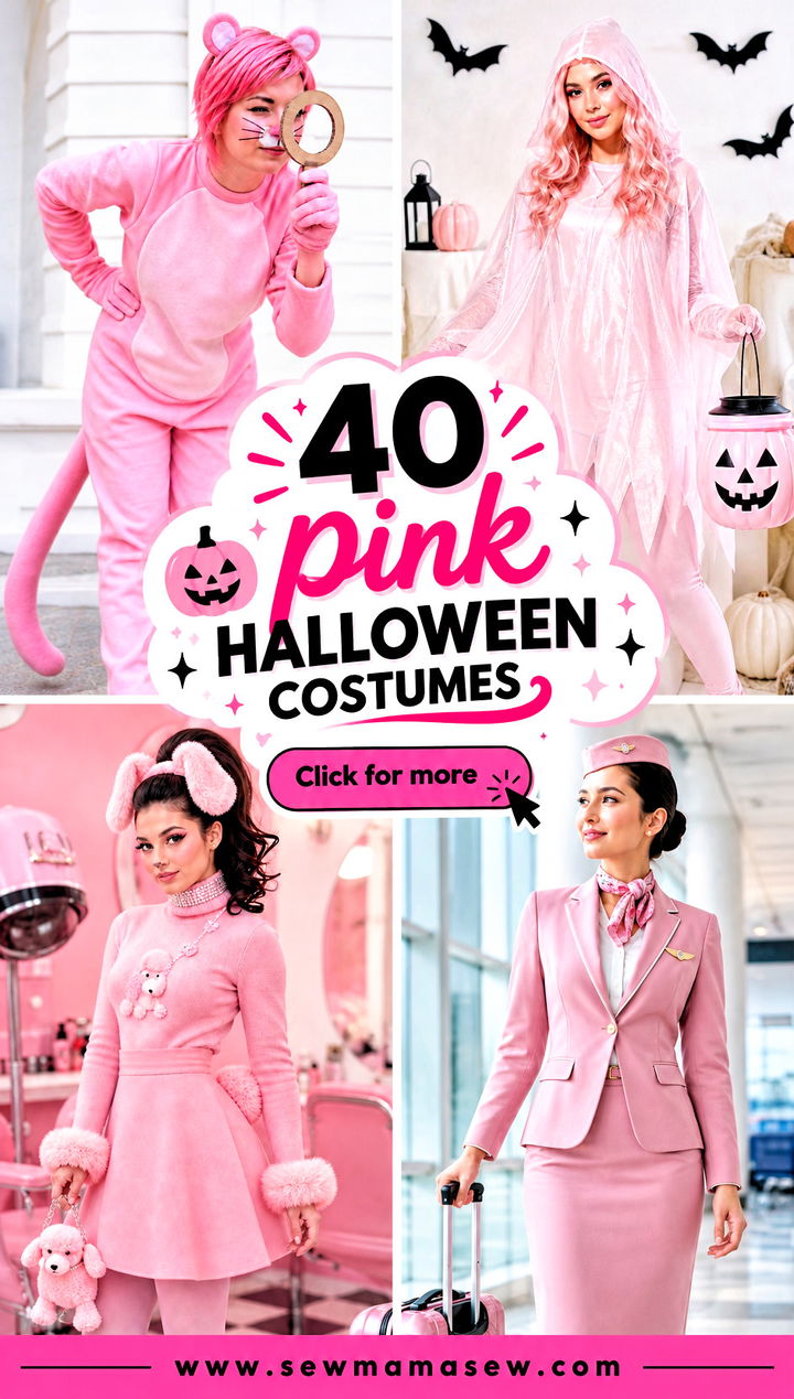 40 pink halloween costumes - 40 pink halloween costumes