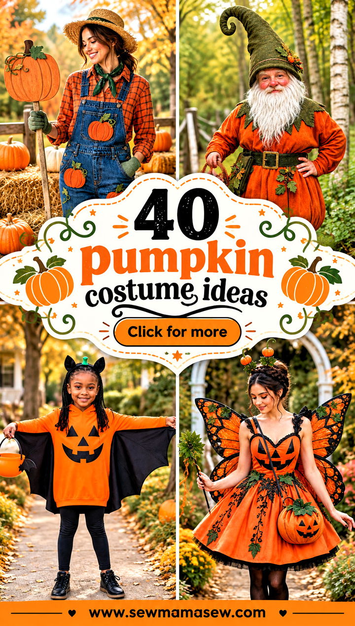 40 pumpkin costume ideas - 40 pumpkin costume ideas