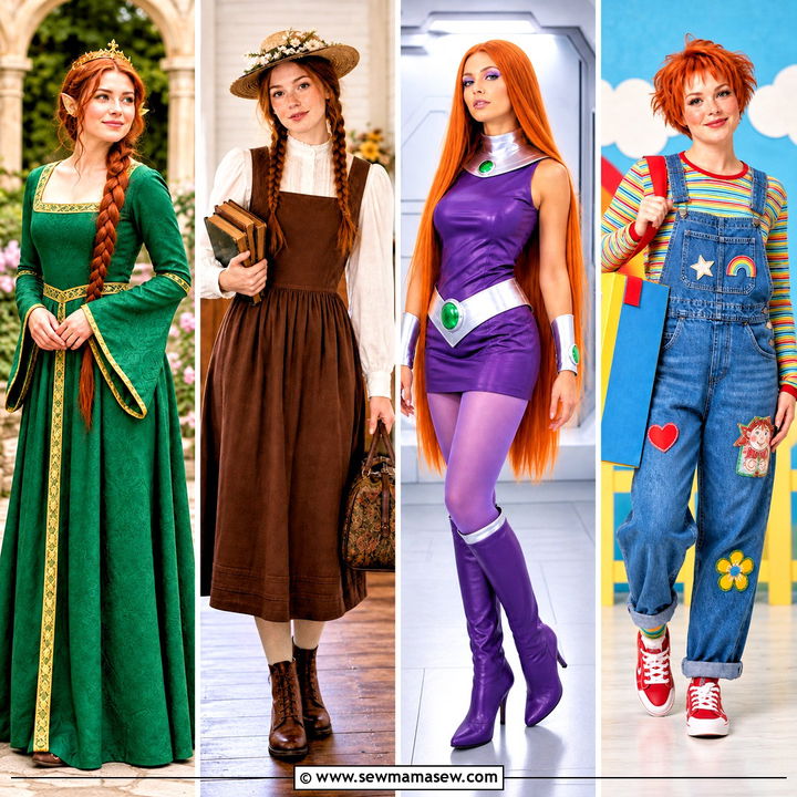 40 red hair costume ideas