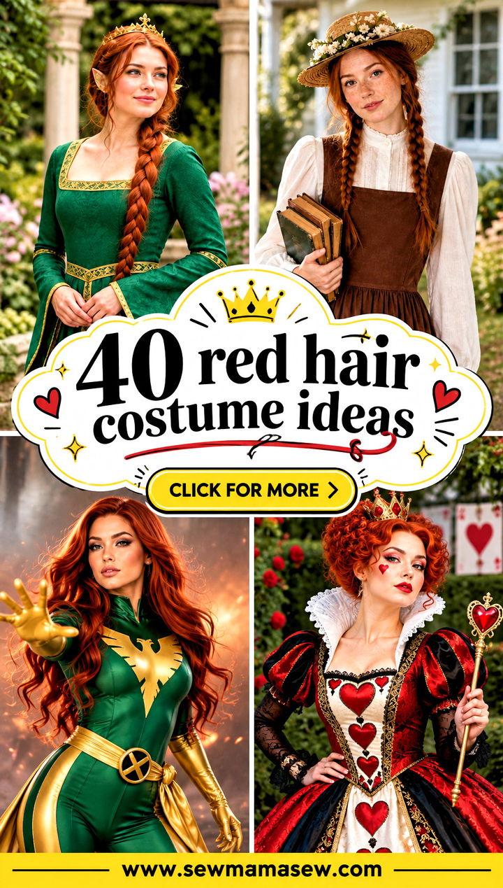 40 red hair costume ideas - 40 red hair costume ideas
